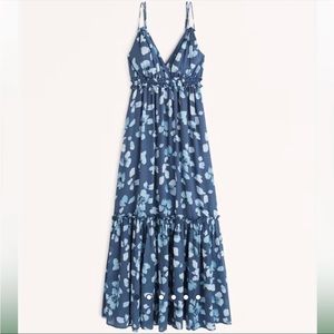 Abercrombie Floaty Femme Ruffled Maxi Dress